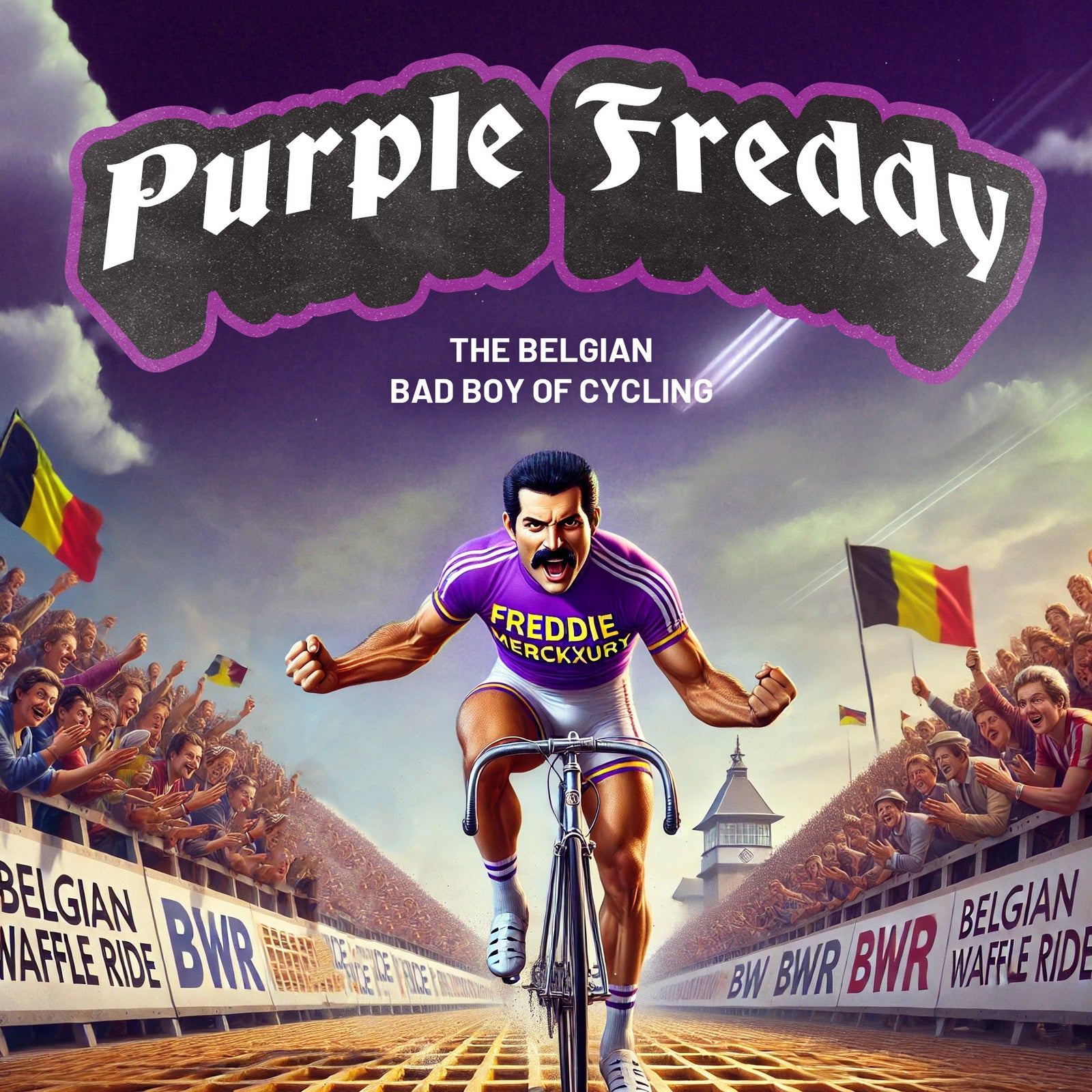Meet Freddy Merckxury, the Belgian bad boy of cycling - he can answer all your questions!