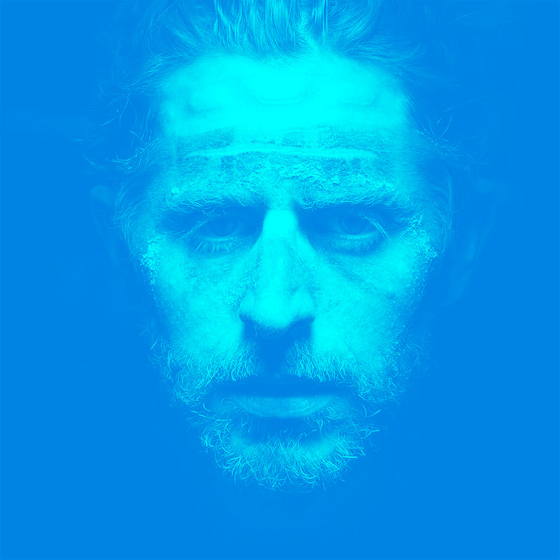 blue man