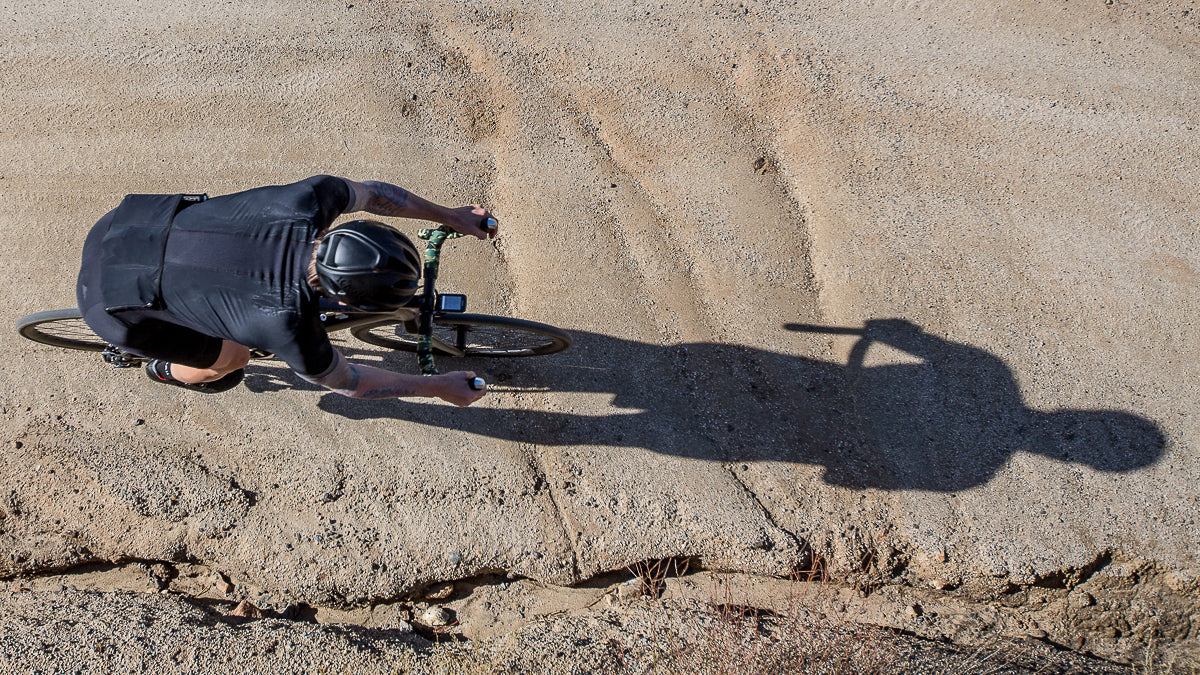 rider and shadow