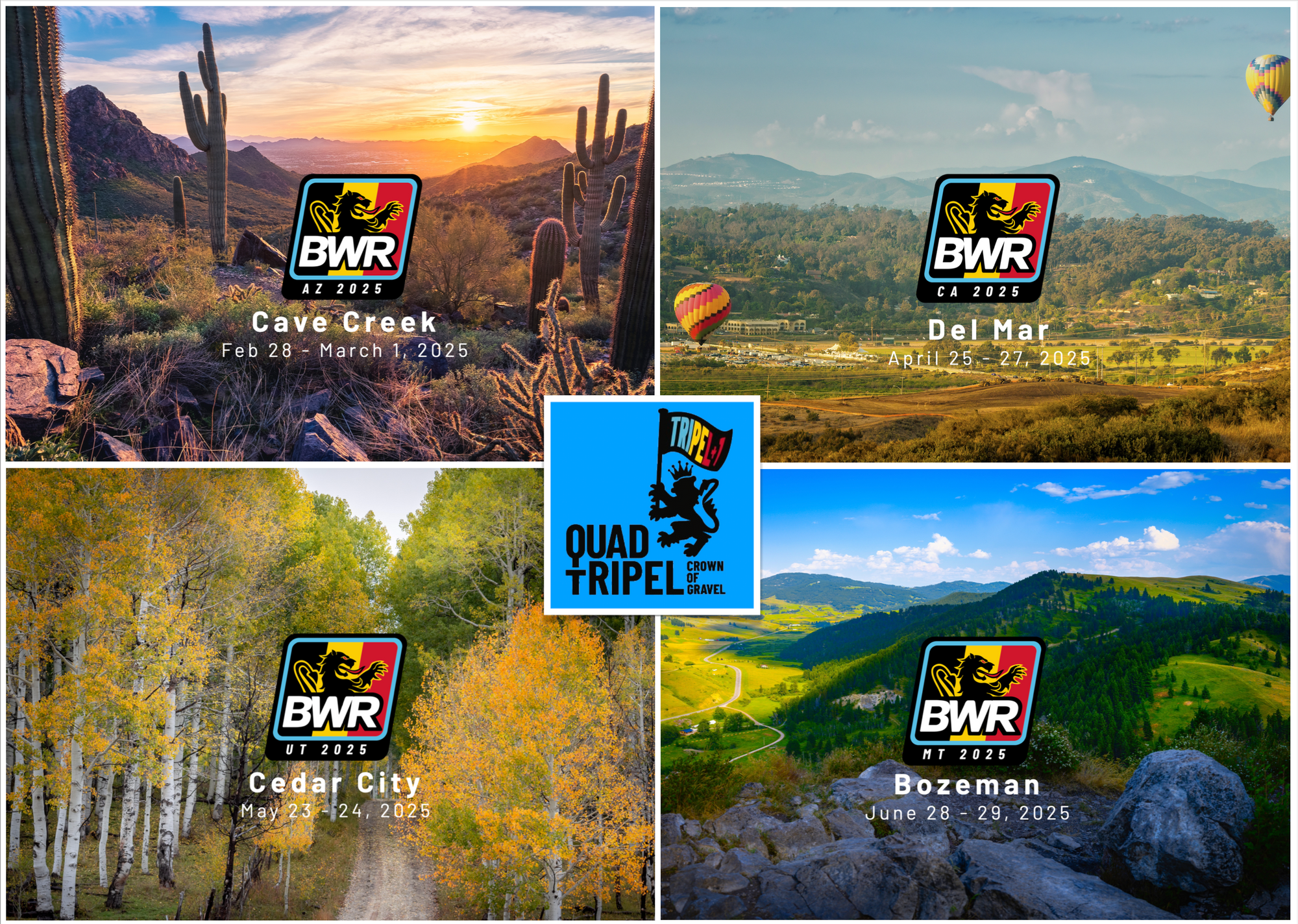 The Quad-Tripel Crown of Gravel Series Explained (with a touch from Freddy Merckxury)