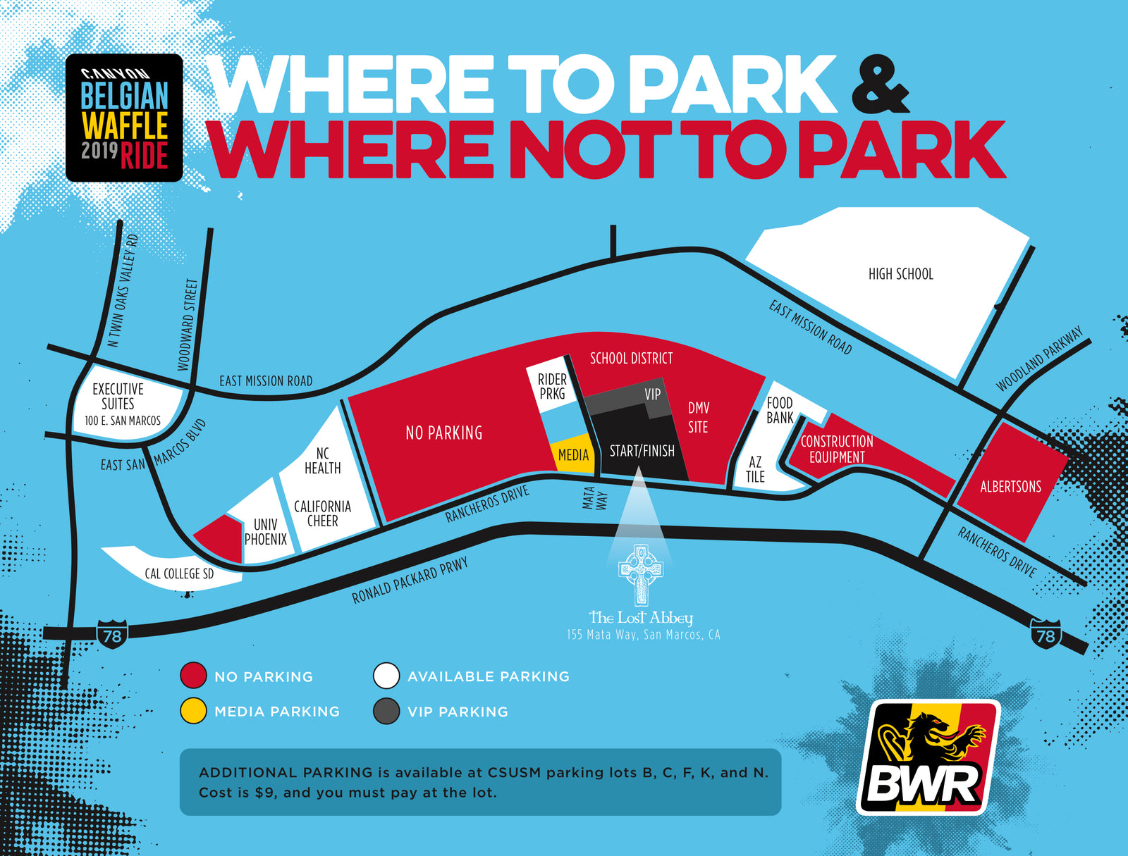 2019 parking map