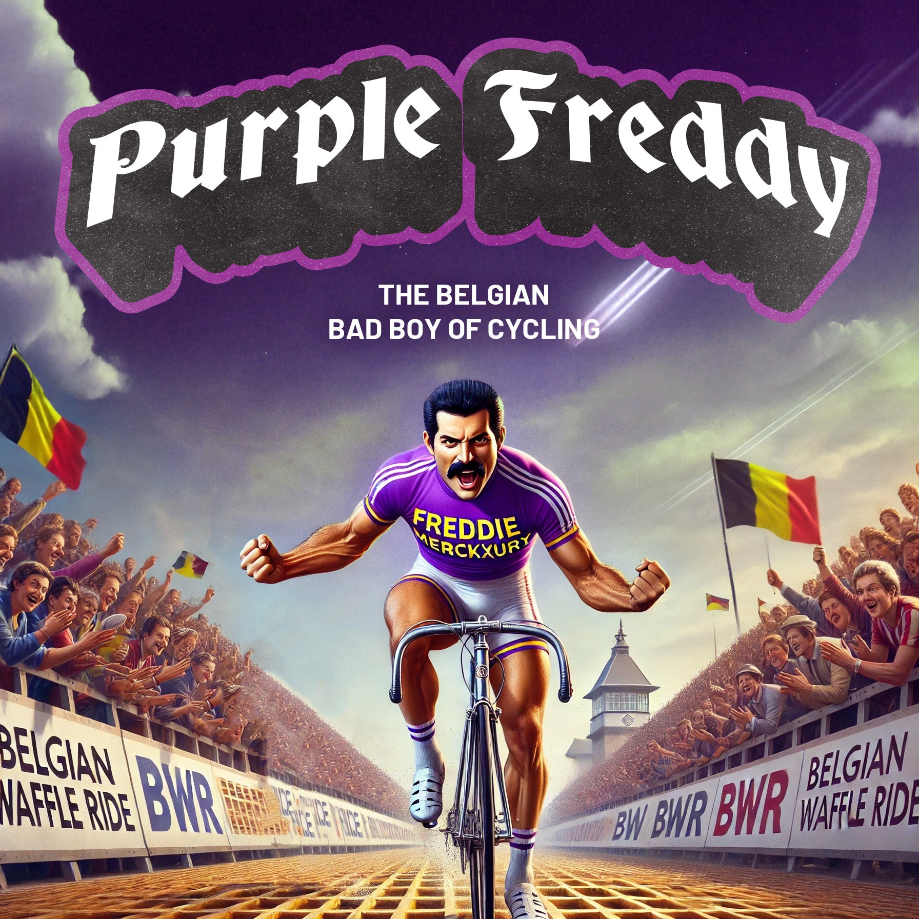 Meet Freddy Merckxury, the Belgian bad boy of cycling - he can answer all your questions!